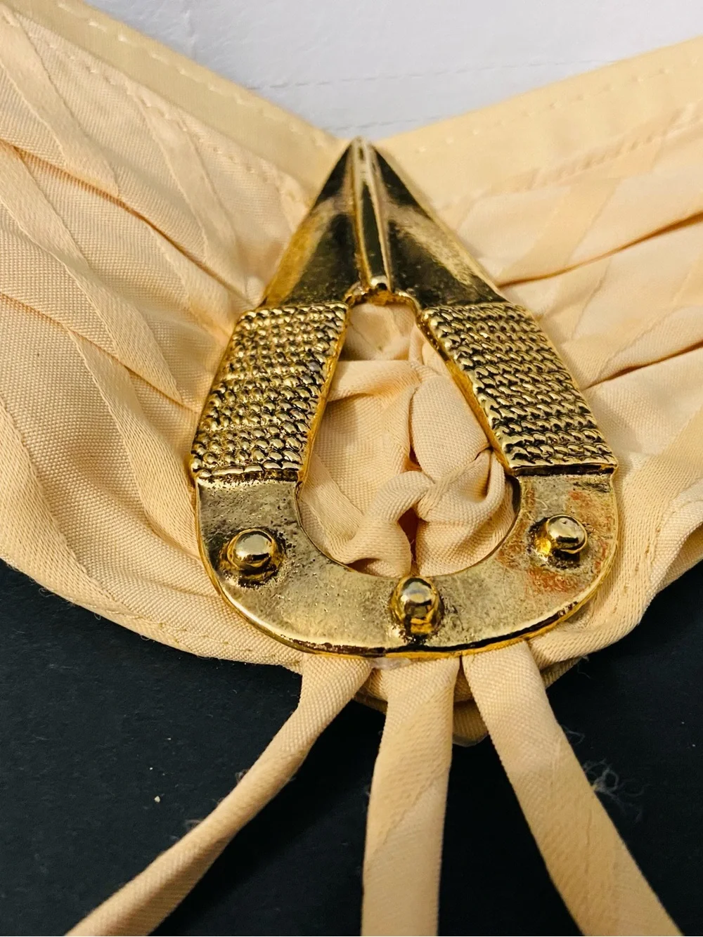 Vintage 80’s Cinch Statement Belt Chunky Bold Buckle
